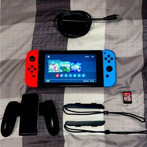 Nintendo Switch Bundle (Mario Kart 8 Deluxe included)